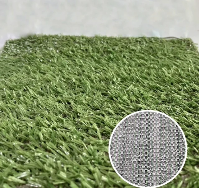 12 Packs Artificial Grass Tiles Interlocking Turf Deck 12"x12" Synthetic Grass