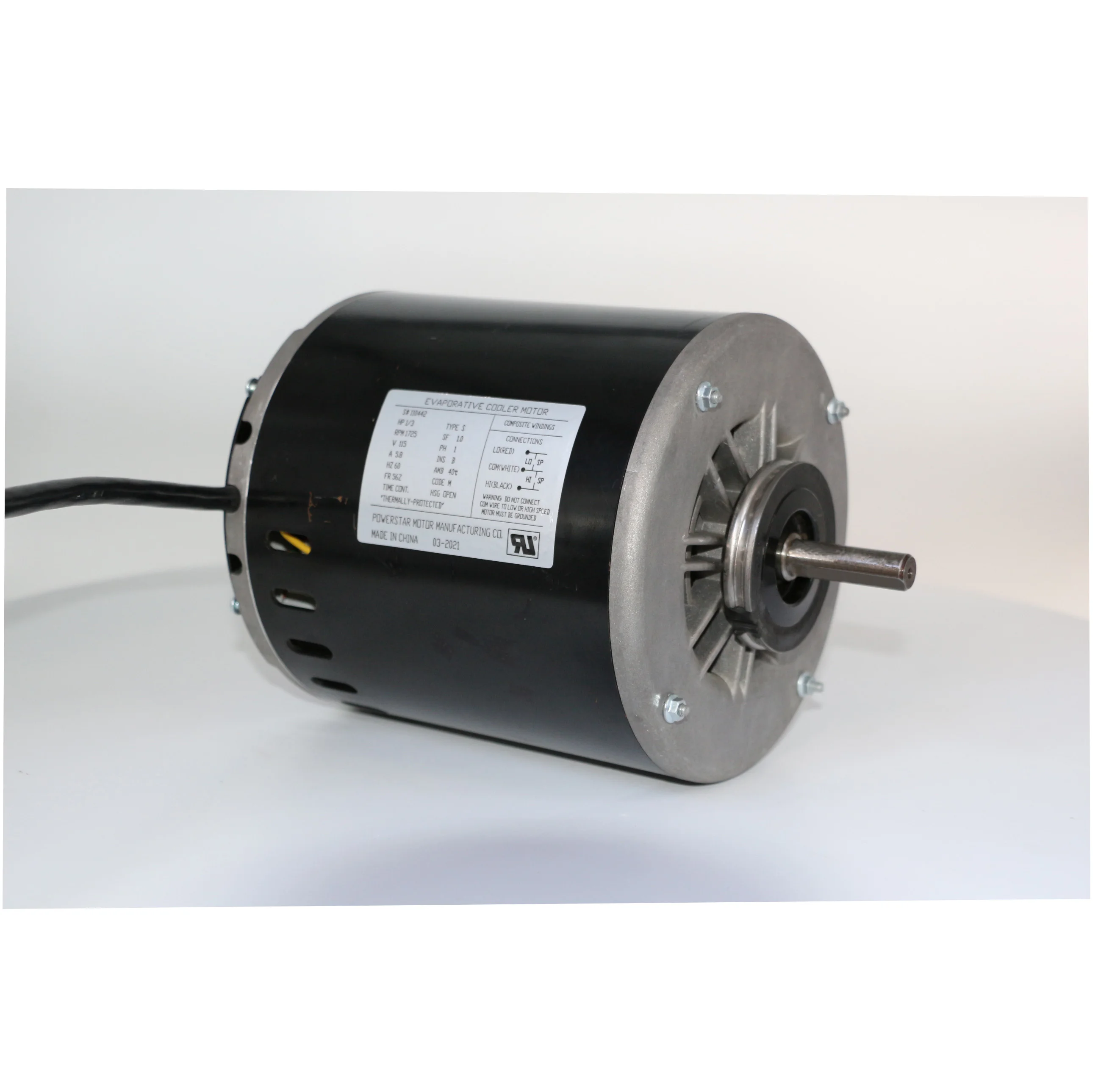 2 скорости 1/2 HP испарительный охладитель моторный накопитель переменного