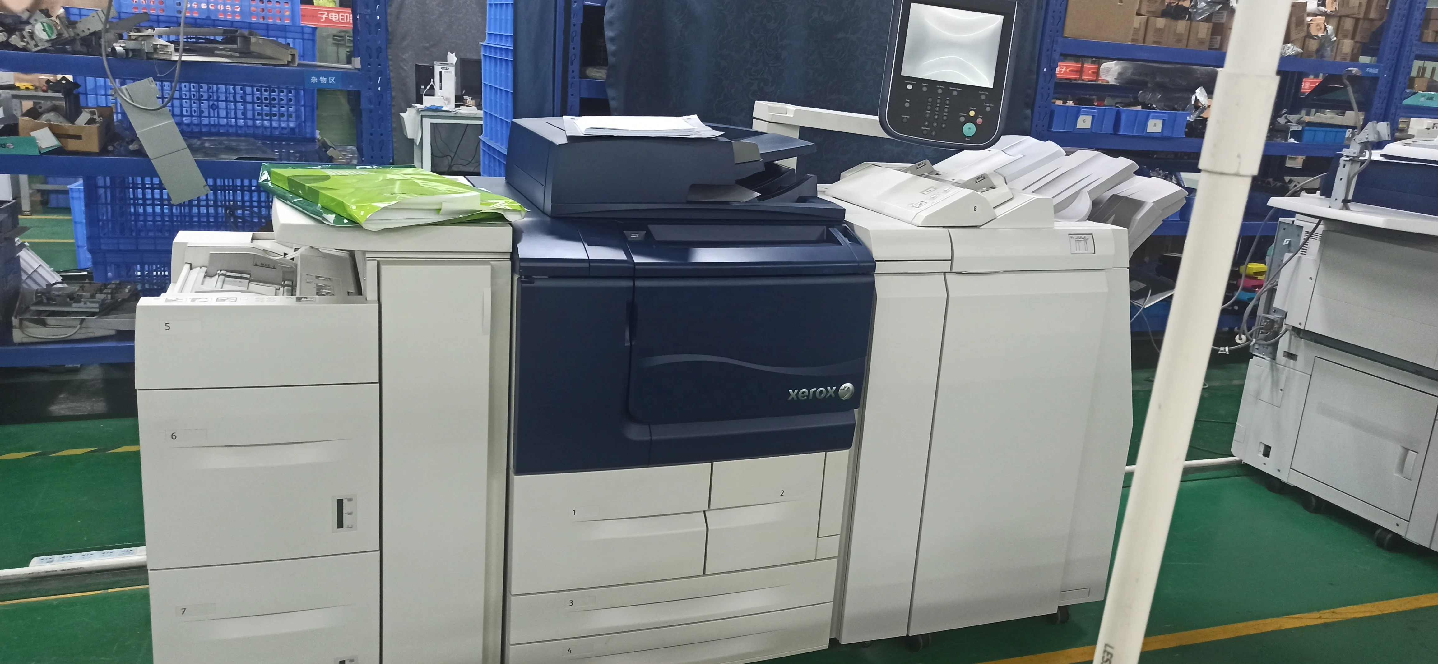 Отремонтированный офисный принтер сканер копир для Xeroxs D110/D136/V80/V180/C60/C560