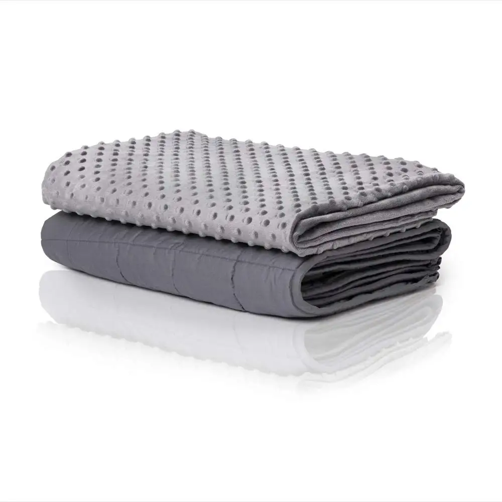 
Professional Manufacturer Supply Autism Anxiety Weighted Blanket Super Soft Cold Weighted Blanket 20 Pounds 