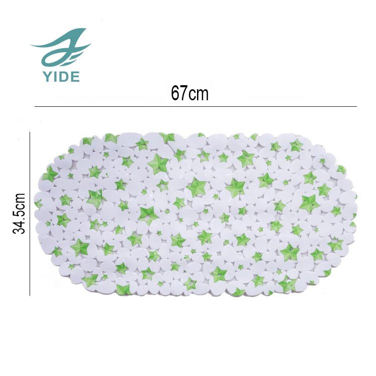 YIDE Shower Foot Massager Scrubber Cleaner Feet Shower Mat Non Slip BathTub Mat Shower Massage Mat with Suction Cups