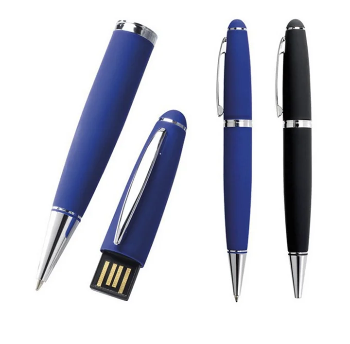 New Product USB Flash Drive Creative Touch Screen Ball Point Pen Memory Stick 8GB 16GB 32GB 128MB Pendrive Business Gift U Disk