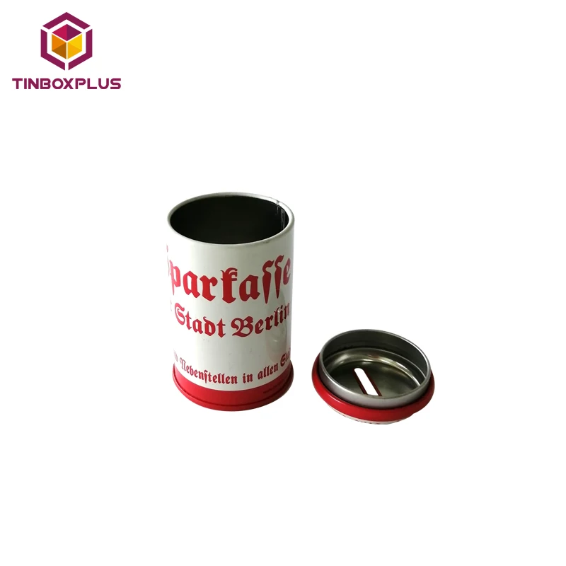 Custom round  tea Tin Box  gift metal printable tea tin box  container gift box classic