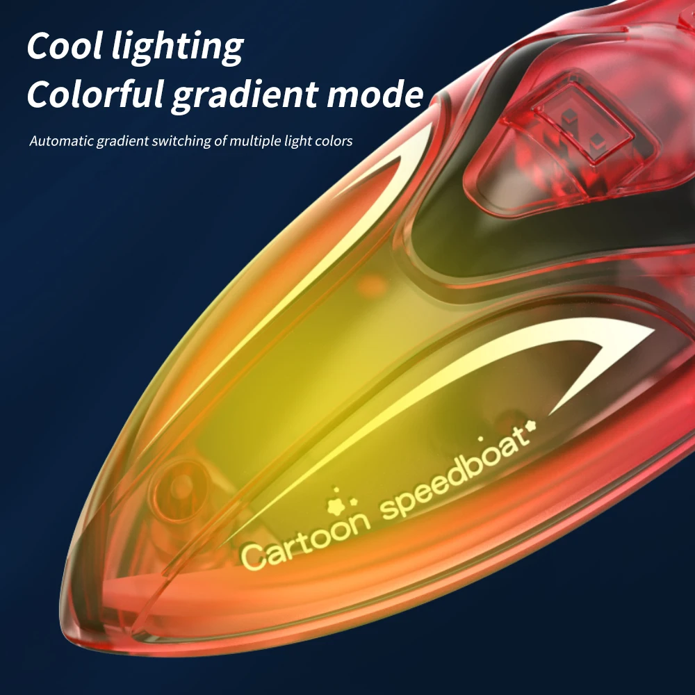 High Speed Mini Boat Waterproof Brushless Radio Control Boat RC Speedboat Ship