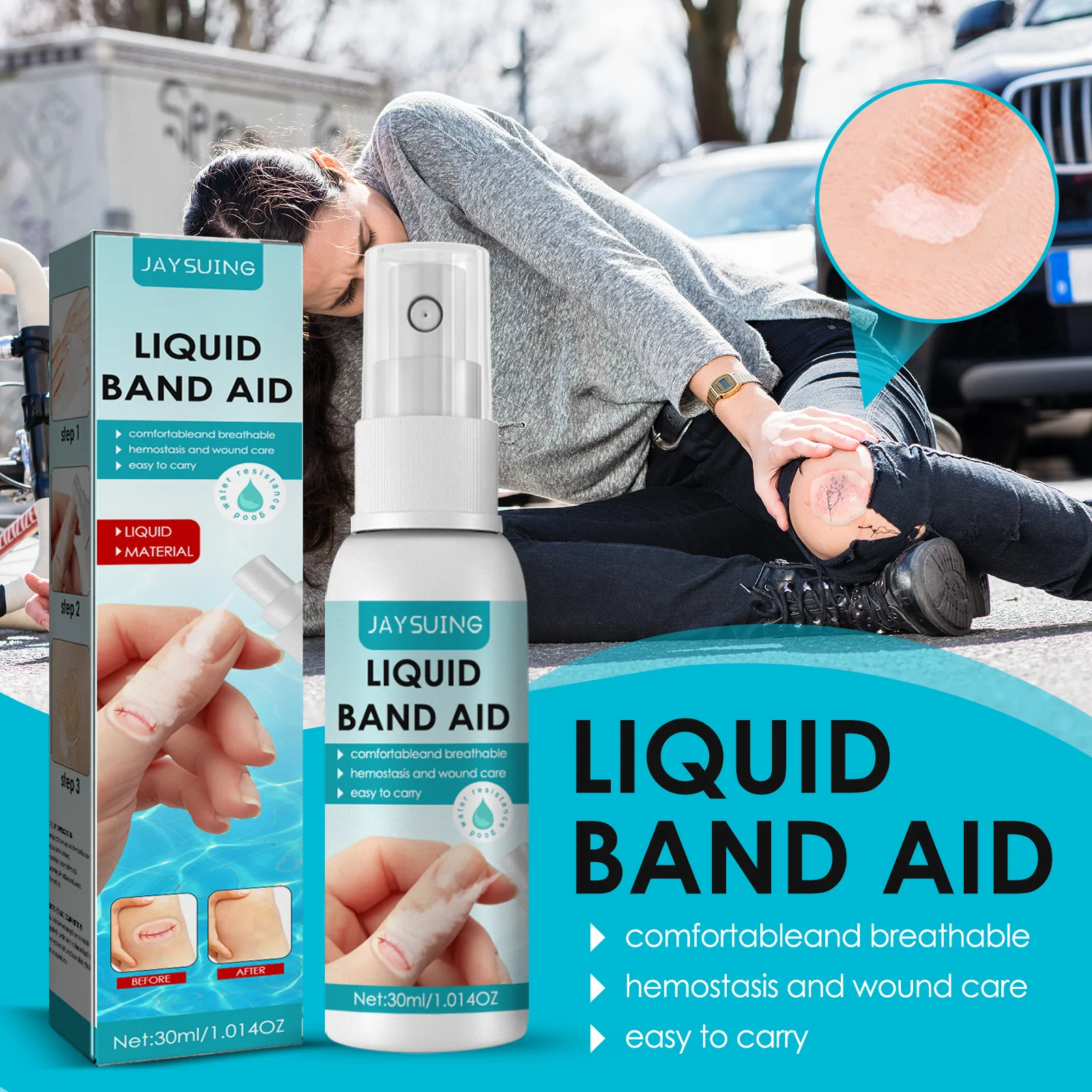 Jaysuing OEM ODM Waterproof Liquid Band Aid