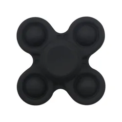 Wholesale Customizable Manual Spinner Toys New Design Decompression Bubble Silica Gel Fidget Spinner Made in China