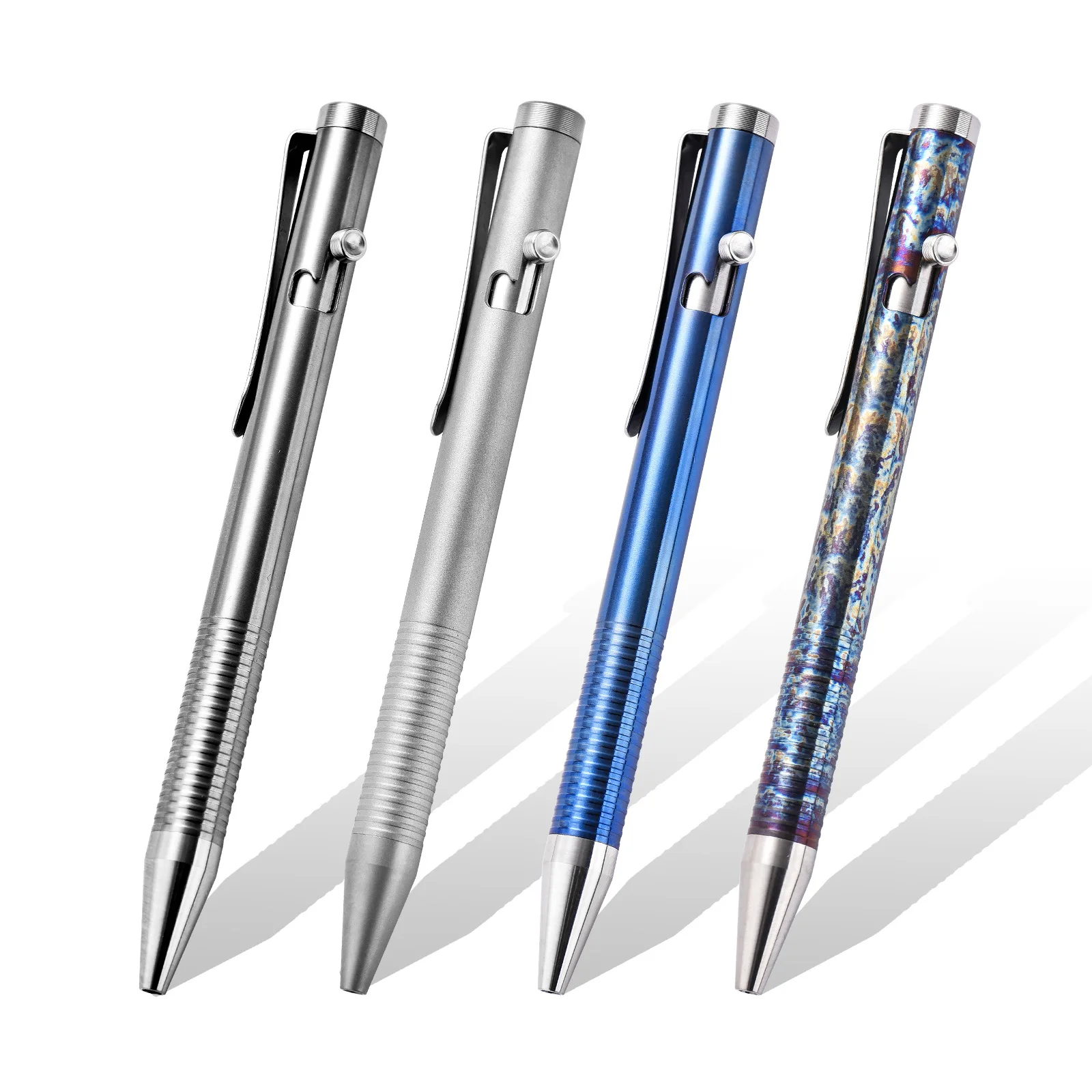 new 2024 titanium alloy tactical pen Multifunctional bolt Signature pen carry-on high-end Signature pen