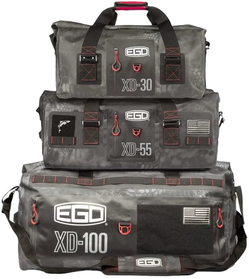 Custom Tarpaulin PVC Waterproof Duffel Backpack Bag For Camping