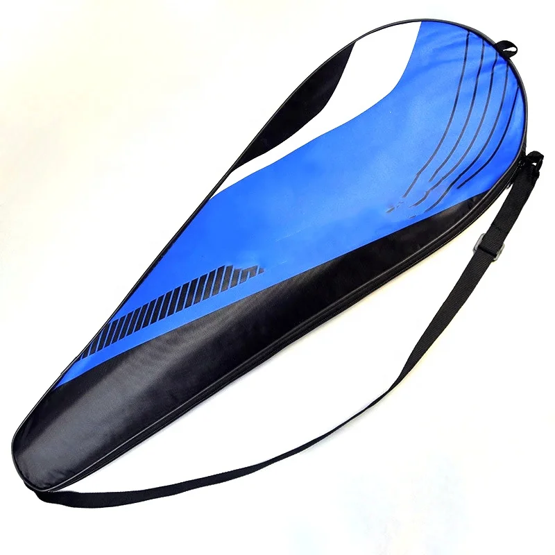 Customized Portable Polyester Beginner Player Shoulder Bag Waterproof Sports Badminton Racket Bag
