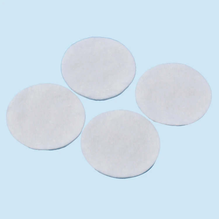 Makeup remover cotton tissue pads for cosmetic spunlace cotton pads