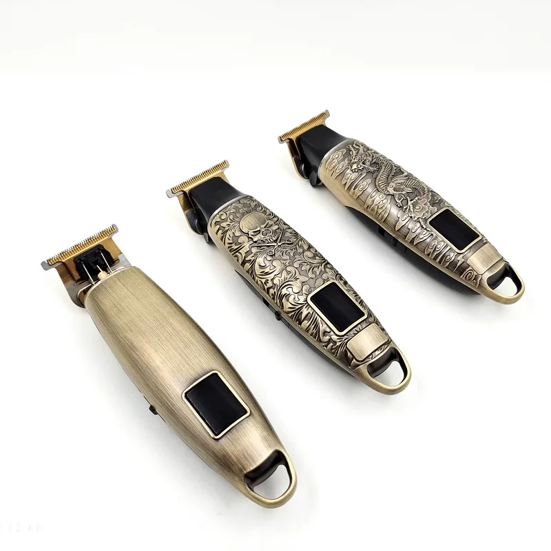 2023 China Hot Sell Professional Hair Removal Products & Equipment Beard Trimmer Cordless All Metal Hair Trimmer for Men