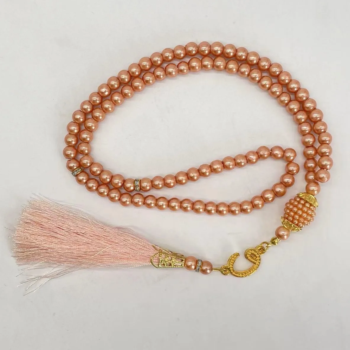Исламская молитва 99 бусин Tasbih бусины Tesbih мусульманские четки исламские
