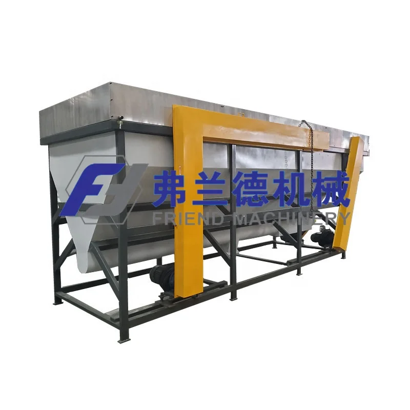 ПП/ПЭ сельскохозяйственная пленка плетеные сумки линия промывки 500-1000kgh PE