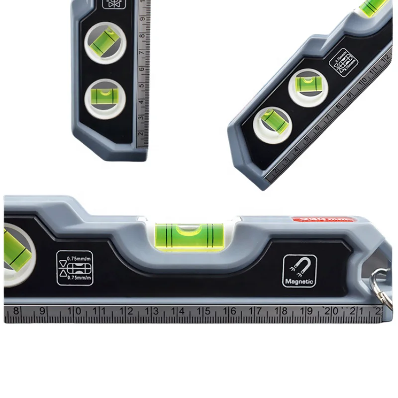 High Precision Strong Magnetic Small Multi-functional Household Industrial Measuring Ruler Balance Ruler Level