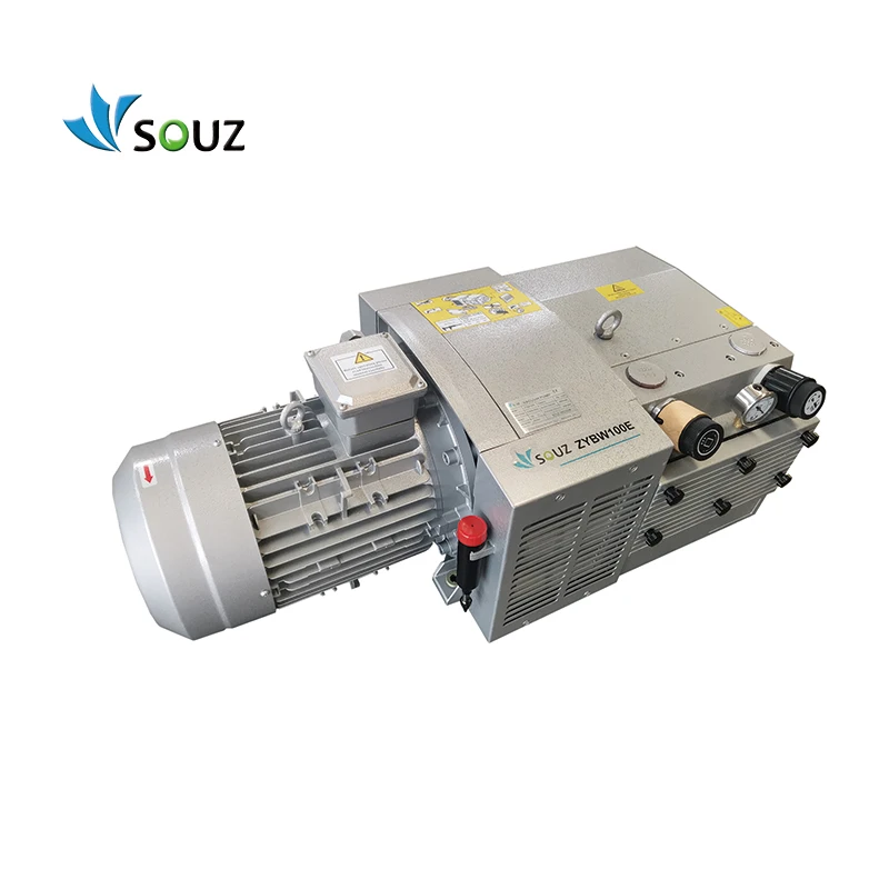 Вакуумный вакуумный насос SOUZ ZBW 80E 3 кВт Электрический безмасляный 80 м3/ч без сухого масла ZYBW80E всасывающий для резьбы по дереву