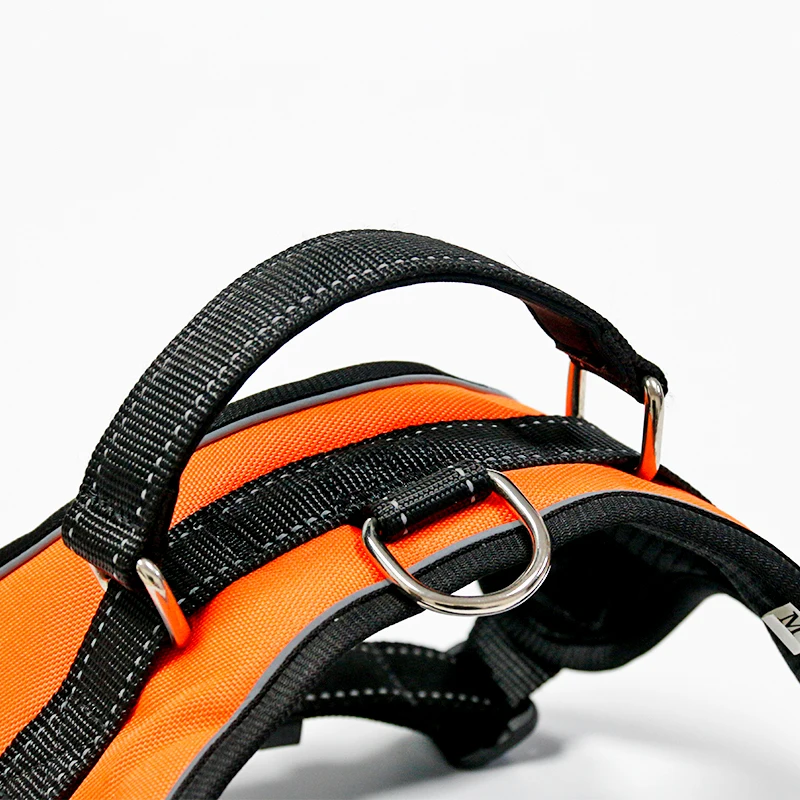 600D Oxford Fabric from Pet Supplier Solid Pattern Saddle Style Breakaway FeatureRibbons Decoration Cats Made Fiber Pet Harness