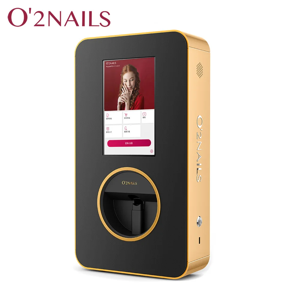 O2NAILS Integrated digital nail printer machine X12.5 for commercial use