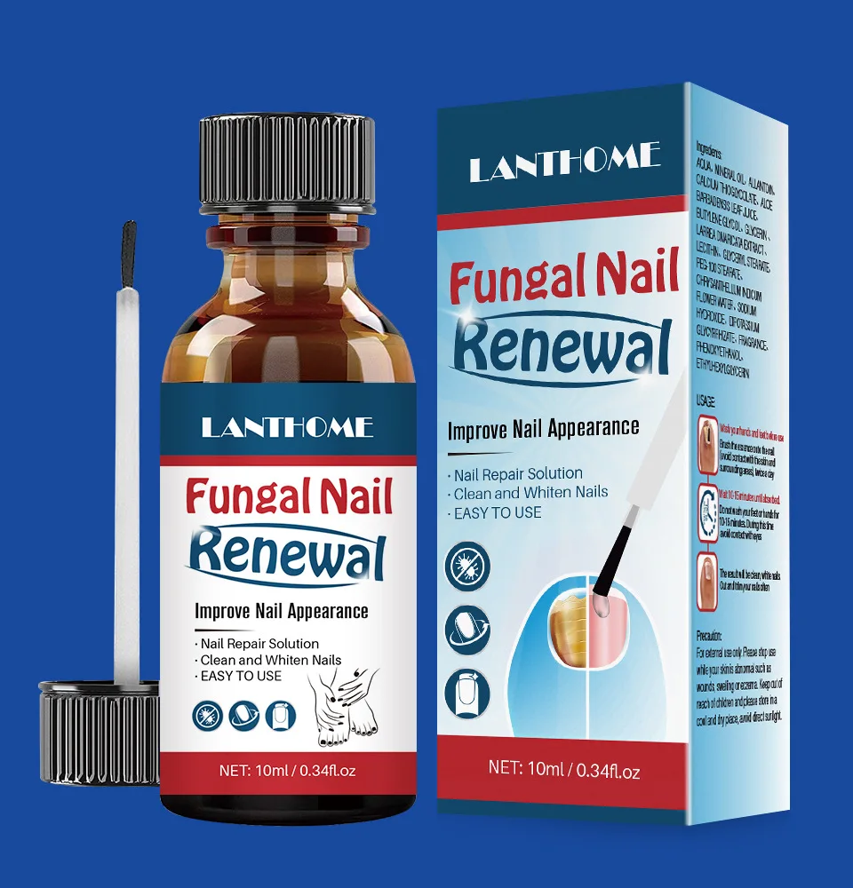 Anti-infection nail treatment toenail fungus removal foot care nail and foot care