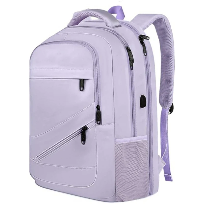 High Quality Large Canvas Backpack with USB Anti Theft Features New Simple Fashion Casual Business Travel for Teens Wholesale