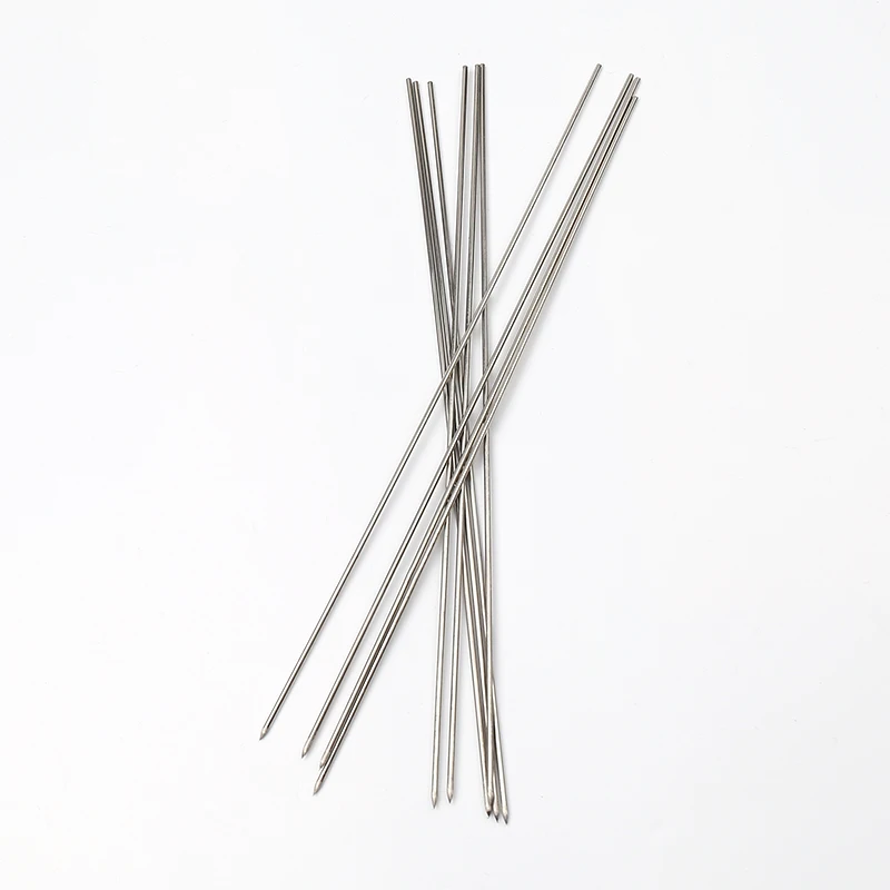 2021 ALISSA 10Pcs turkey 30*2.5 stainless steel skewers Stainless steel