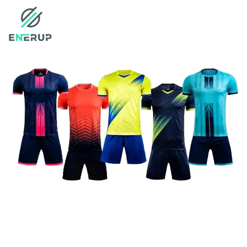 Enerup custom football jersey tracksuits for men soccer jersey soccer uniforms sports wear shirts