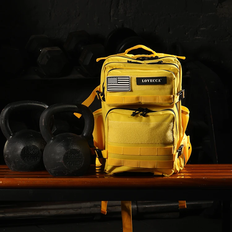 25L Mini Yellow Waterproof 45l Gym Fitness Tactical Backpack Outdoor Hiking Travel Gym Duffel Bag Backpack