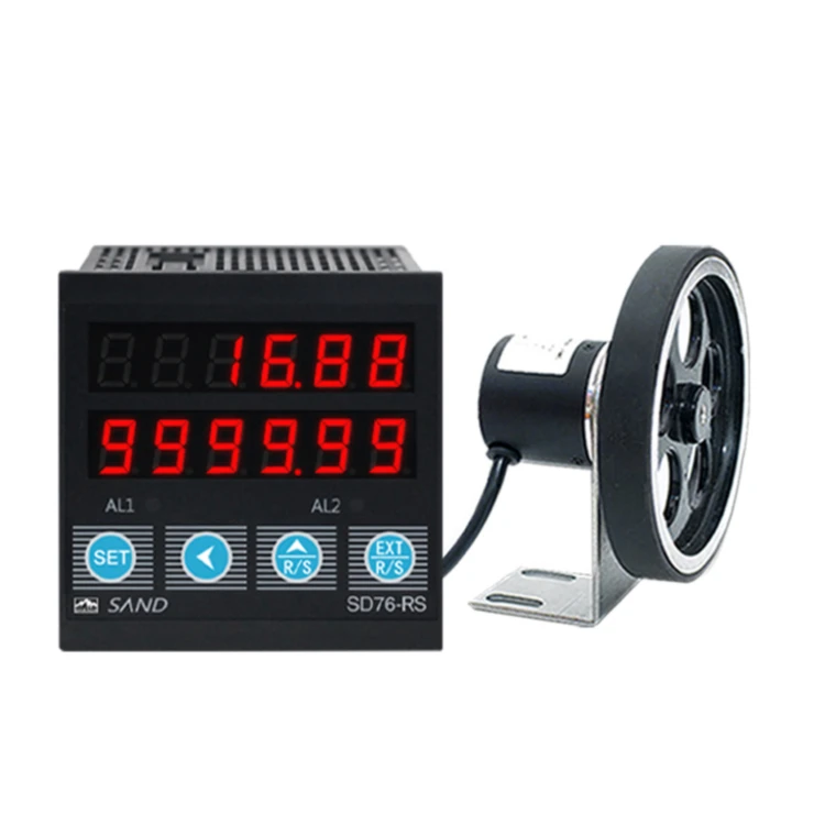 Good Quality Rolling Pulse Led Large Screen Wire Length Counter Meter