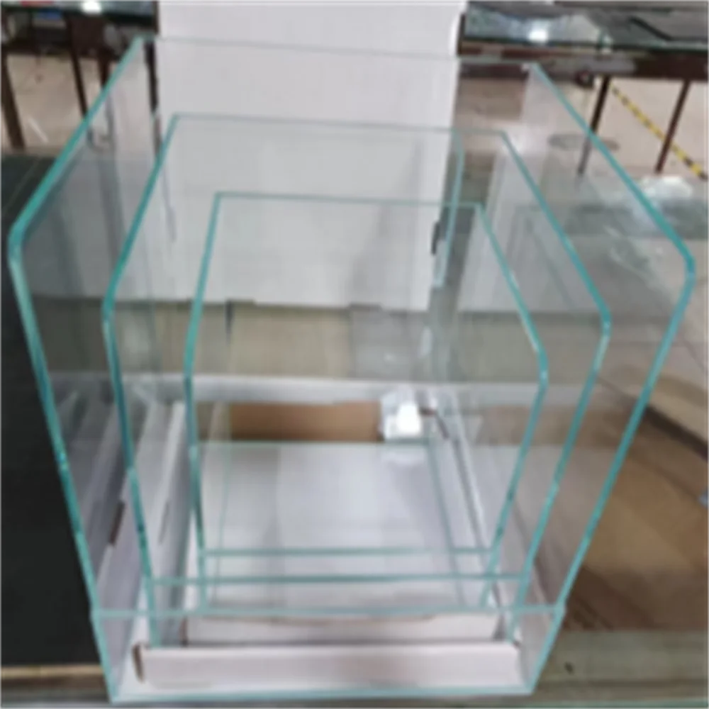Высокая четкость стеклянный Крытый аквариум Ультра белый