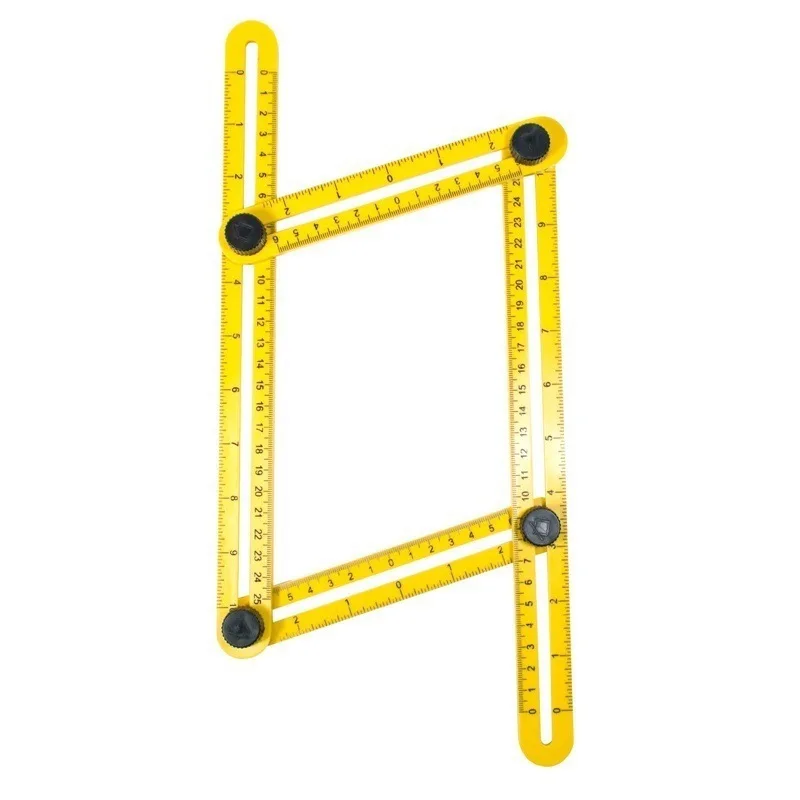 Multi Angle Ruler Template Tool For Tile