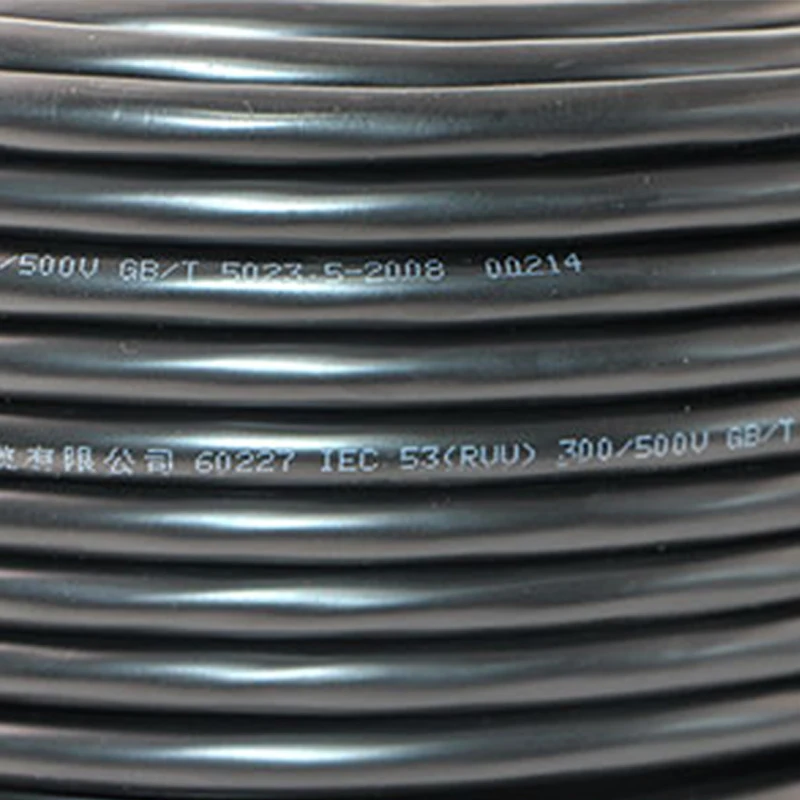 RVV control cable wires 8 core 0.75mm full copper conductor  Machine equipment patrol line alarm cable