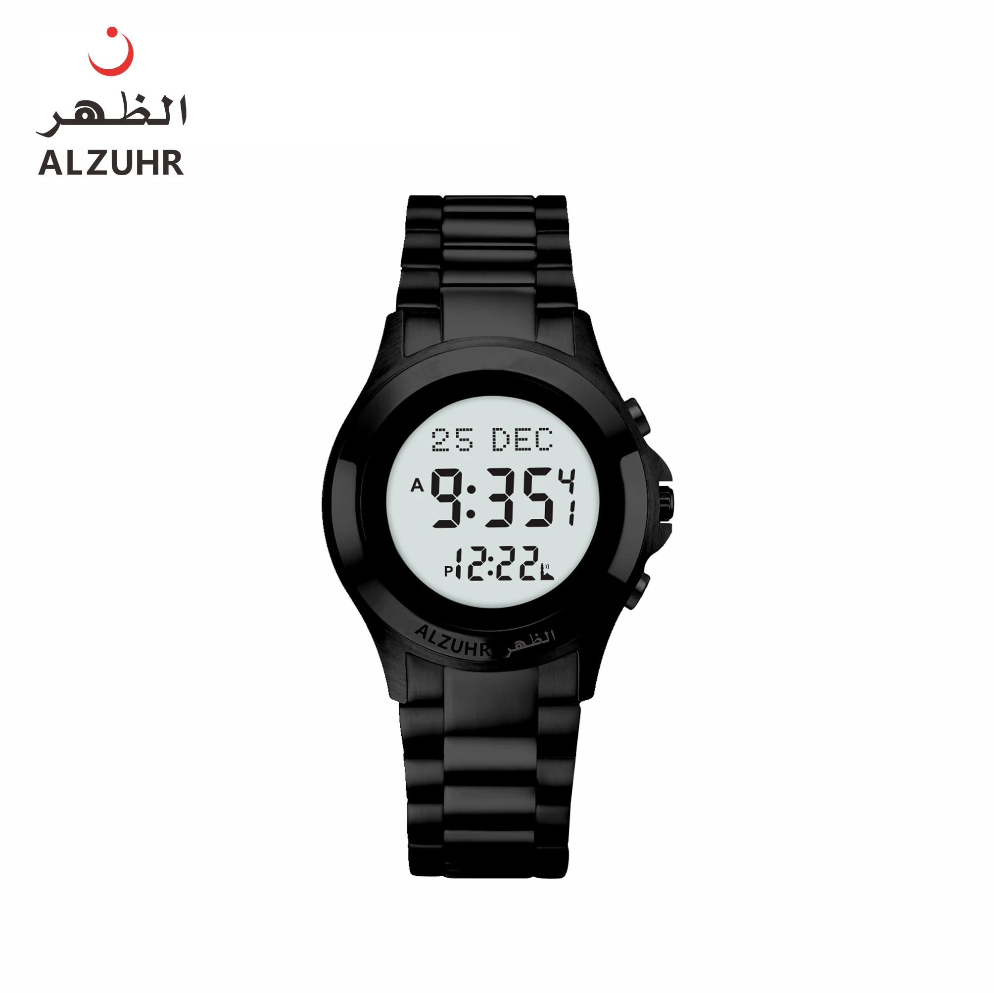 Original Factory On Sale Rose and Gold Jam Tangan Al Fajr Watch Azan Womens Watches For Girls