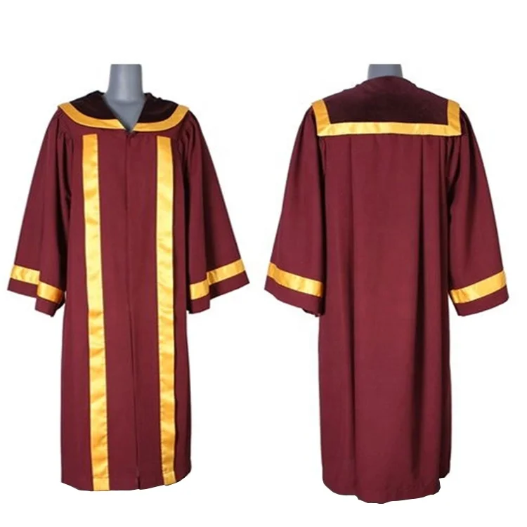 High Waist School Uniforms Wholesale Custom University Classical Black Graduation Gowns Academic Dress Bachelor Gown