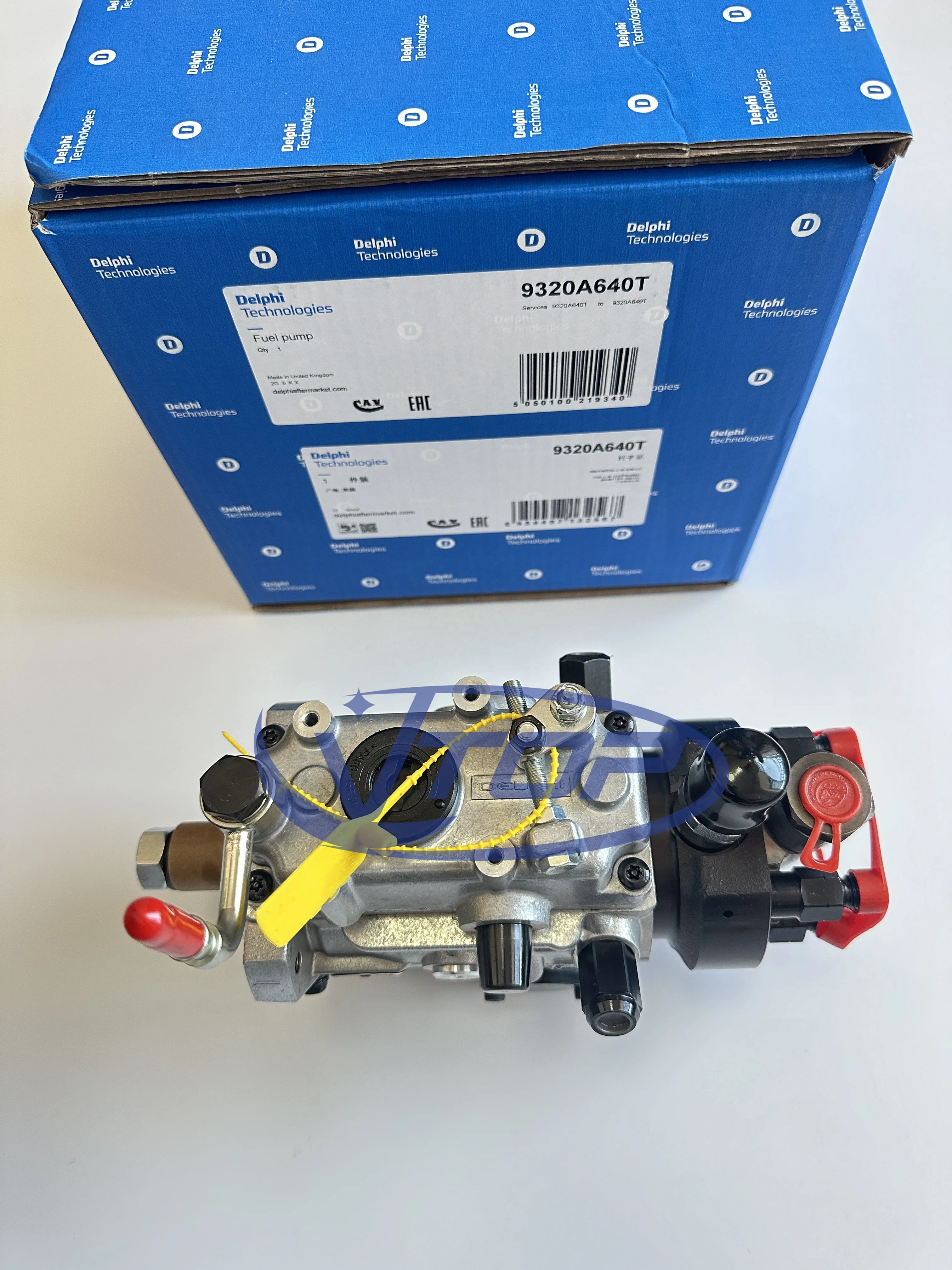 Оригинальный насос впрыска топлива DP210 9320A640T 2644H034 9320A645T для Perkins Delphi