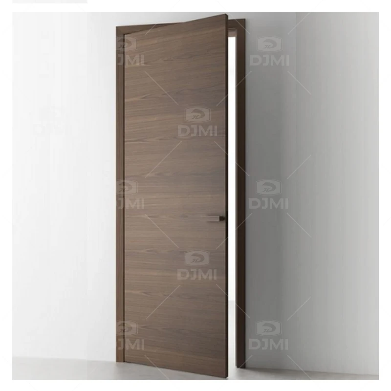 Djmi factory wholesale home sound and waterproof room doors wooden composite interior wooden slab doors for house
