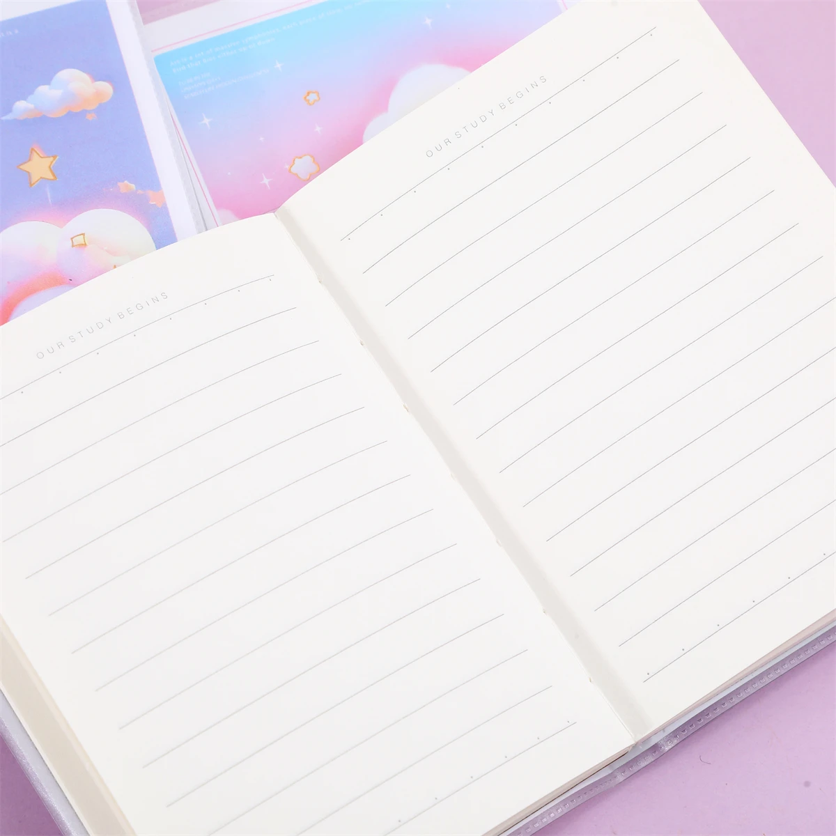 64K rubber sleeve notebook for Students learn to write office supplies  Kawaii hardcover Weekly Planner Diary Notebook