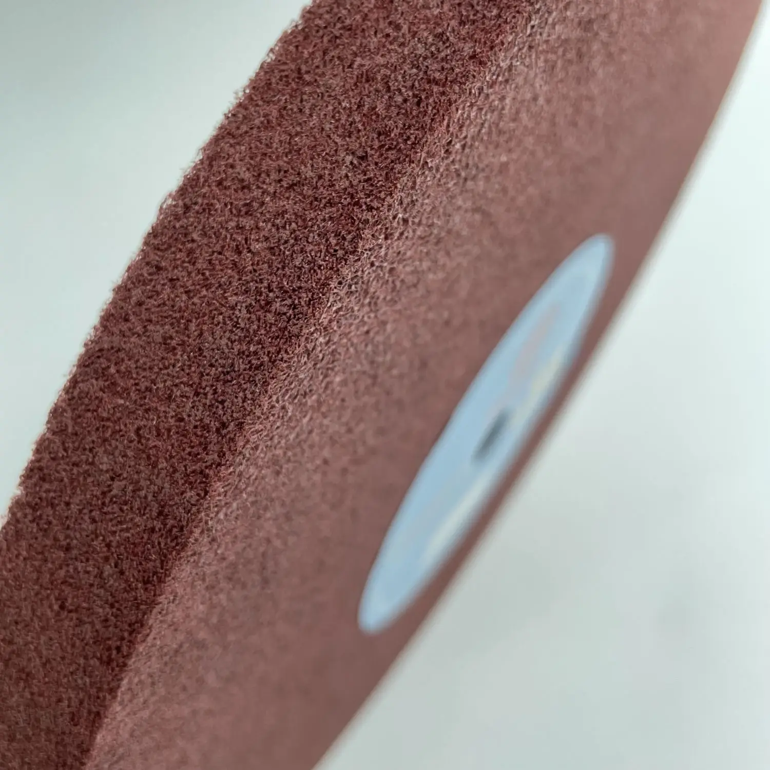 Matte stainless steel wire non woven polishing wheel for buffing satin abrasive aluminium copper before electroplating