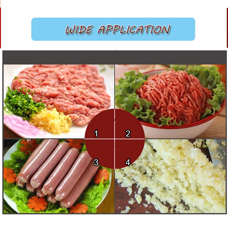  Automatic heavy duty stainless steel food home commercial industrial chopper electric machine mincer meat grinders for