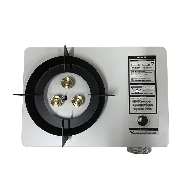 2023 New Design Cassette Furnace Outdoor Kitchen Gas Cooktops Camping Cooking Stove Portable Butane Gas Stove