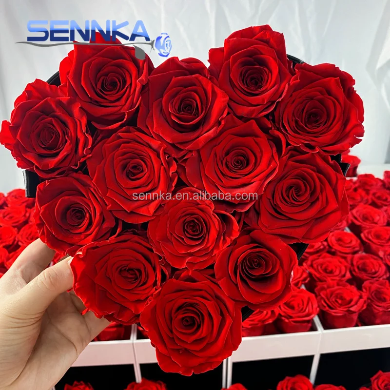 2021 Preserved Fresh Rose Box For Christmas