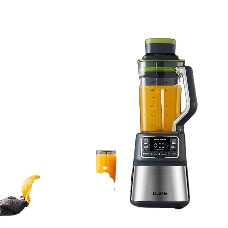 2022 Multi function vacuum blender portable juicer blender high speed low noise USB rechargeable blender
