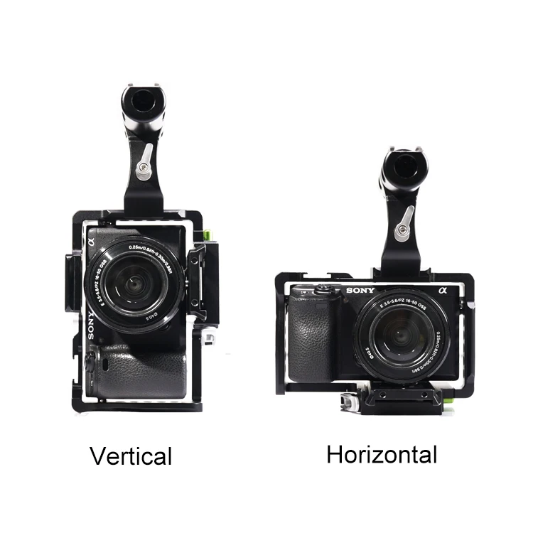 Корпус для камеры OEM на заказ с быстроразъемной пластиной для Sony A6300/6400/6500 DSLR rig аксессуары для камеры