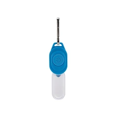 Alonefire Y04 Mini Visible Night Keychain Light Cool Student child Zipper Safety light Running Hike mountaineer Motion Pet Lamp