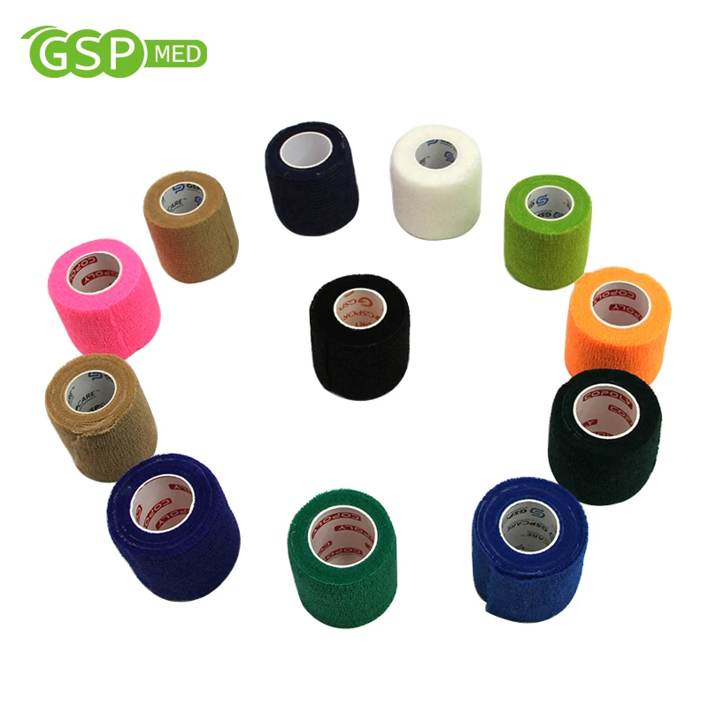 5Cm*4.5M Original Manufacturer Medical Supplies Personal Care Self Adhesive Bandage