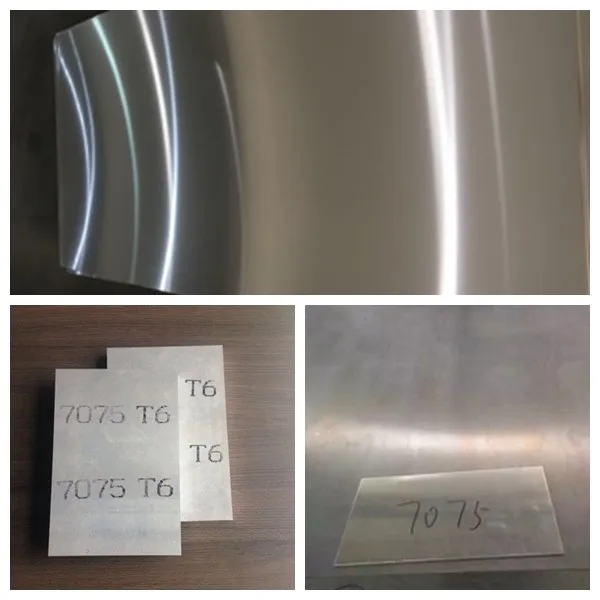 Aluminum Plate 6061 2024 7075 T6 With Factory Manufacturing For Parts of Aircraft