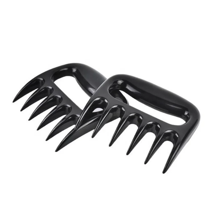 
2 Pieces Bear Claws Meat Shredders BBQ Essential Pros Sharp Blades and Heat Resistant 