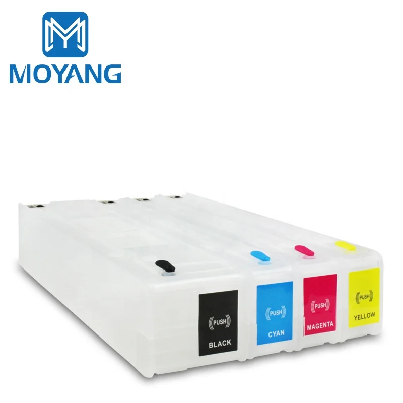 MoYang Refillable ink cartridge compatible for HP991 for HP 991 PageWide P77950 P77960 E77660 Printer Refill with ARC chip
