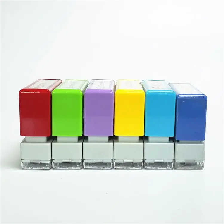Diy  flash ink self inking stamp custom design for customized address stamps PS-1040B