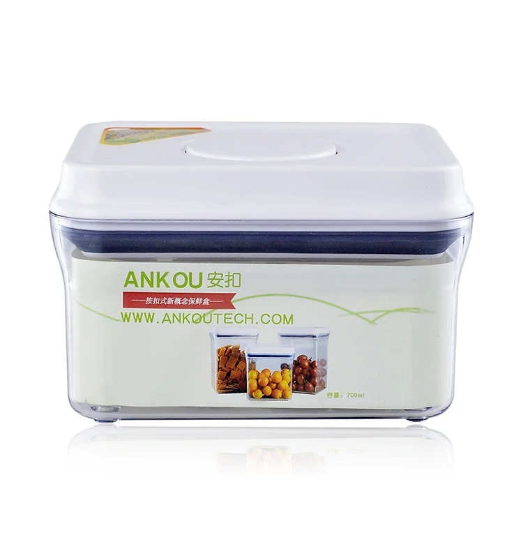 Ankou Kitchen Organization Fridge Storage Containers Plastic Food Storage Container Sets Airtight Containerair With Lids