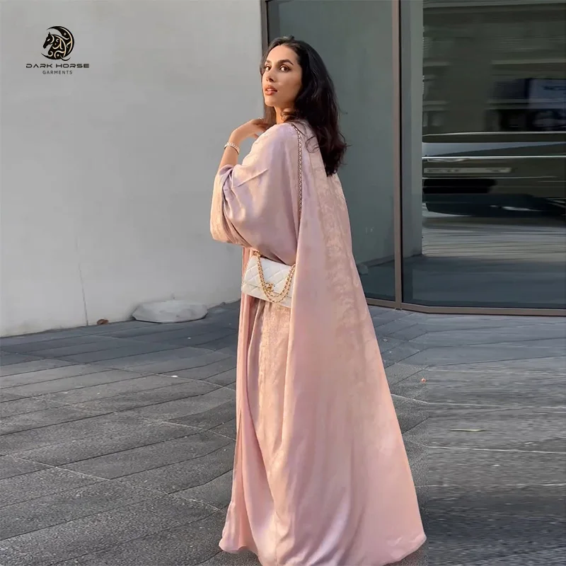 DarkHorse бриллиант Абая Дубай 2024 новейший дизайн Исламская одежда элегантное женское мусульманское платье на заказ абайя со стразами и кисточками