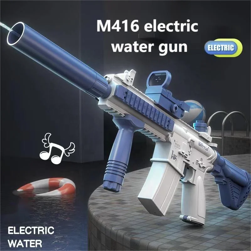 Hot Selling Summer Toys Songkran Fast Delivery Electric Water Gun Automatic & Precise High End Premium Water Gun Electric